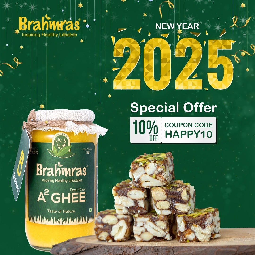 Buy A2 Desi Cow Ghee | Vedic Bilona Ghee | Brahmras Natural Organic ...